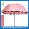 Contacto Impresión Clolor plegable señoras paraguas